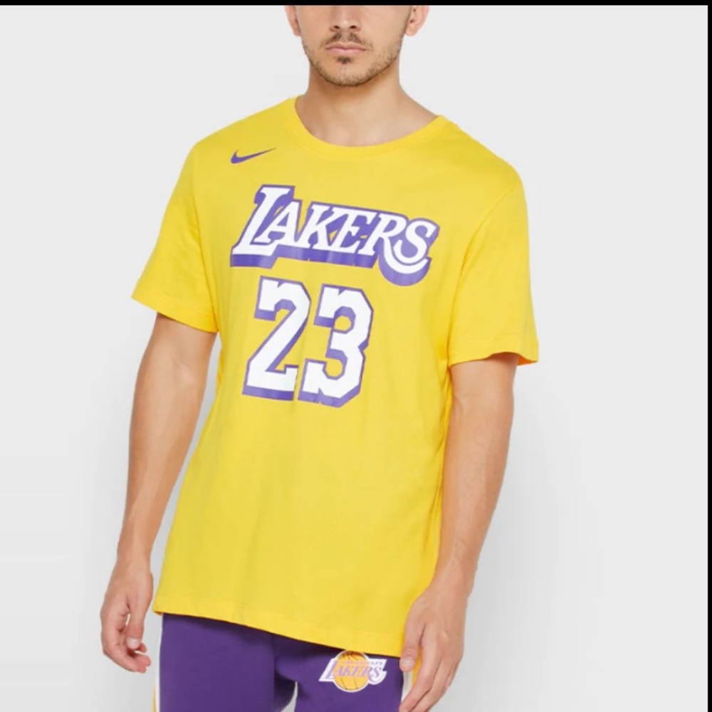 LeBron James Lakers #23 Nike Dri-FIT NBA T-Shirt Size Large